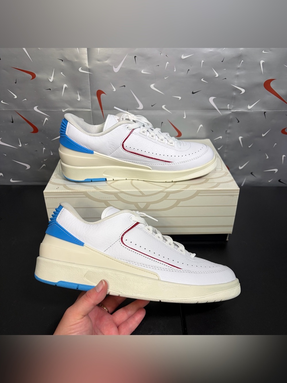 Size 9m 10.5w - Air Jordan 2 Retro Low NC to Chi